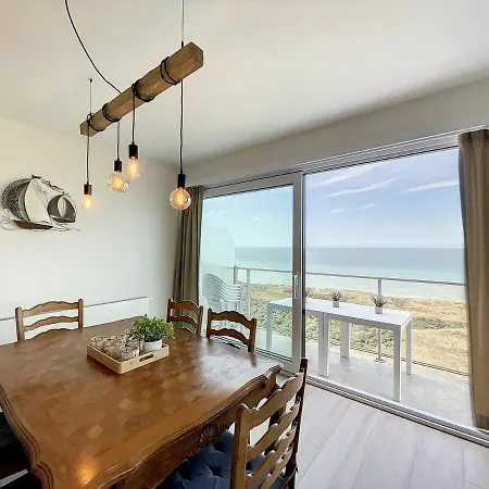 Flat Sunset - Amazing Seaview Daire De Panne
